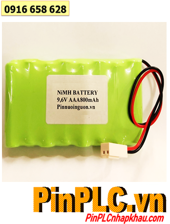 Pin nuôi nguồn 9.6v-AAA800mAh, Pin sạc chất lượng cao GREPOW 9.6v-AAA800mAh chính hãng